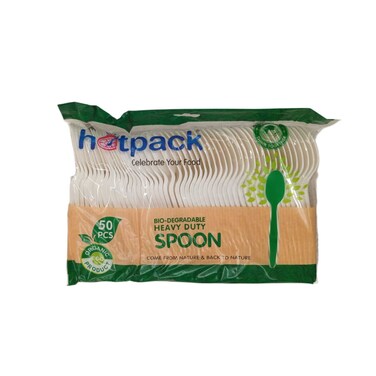 Hotpack Plastic Spoon 50Pieces