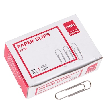 Deli Paper Clips 4 33Mm