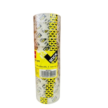 Deli office Tape 12 mm x 20 Yards 12 Pieces