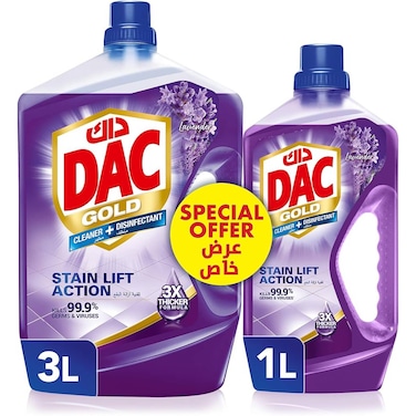 Dac Disinfectant Gold Lavender 3L+1L