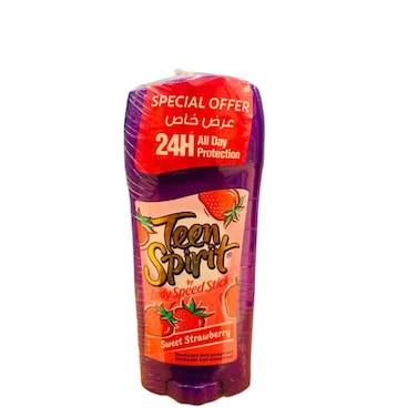 Lady Speed Teen Spirit Sweet Strawberry Deodorant 2x65.2g