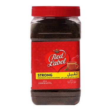 Brooke Bond Red Label Strong Loose Black Tea 370g