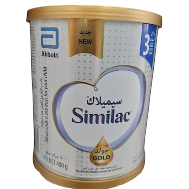 Abbott Similac Gold HMO Stage 3 Growing Up Formula Milk Powder 400g