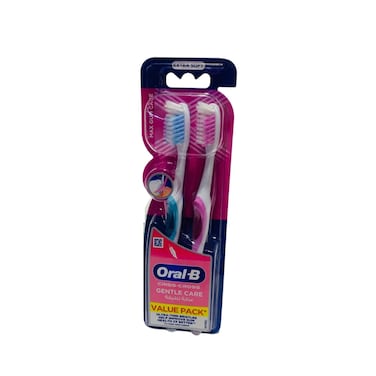 Oral B Toothbrush Gentle Care Value Pack 2