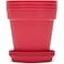 Mintra Flower Pot with Plate 4 pieces x 15cm