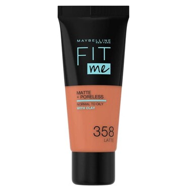 Maybelline Foundation Fit Me Matte Poreless 358 Latte