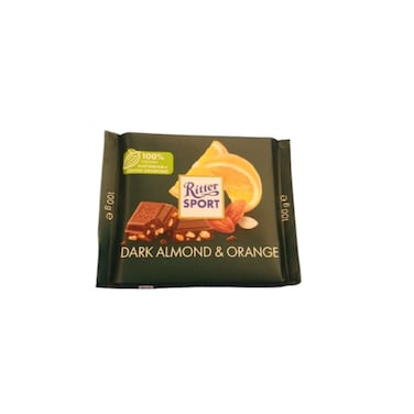 Ritter Sport Mandel Orange Chocolate Bar 100g