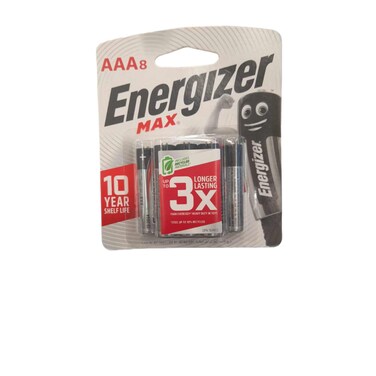 Energizer Max Plus Batteries AAA (6+2 pieces)