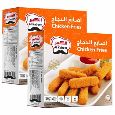 Al Kabeer Chicken Fries 2x400g