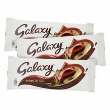 Galaxy Smooth Milk Chocolate 80 gr pack of 3 pieces