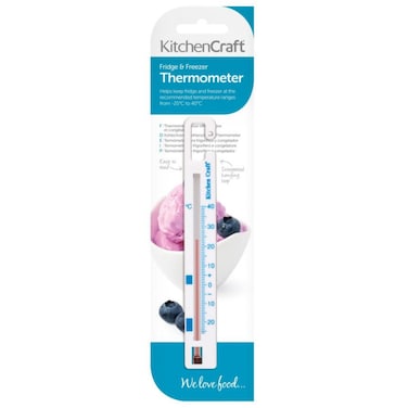 KitchenCraft Fridge and Freezer Thermometer