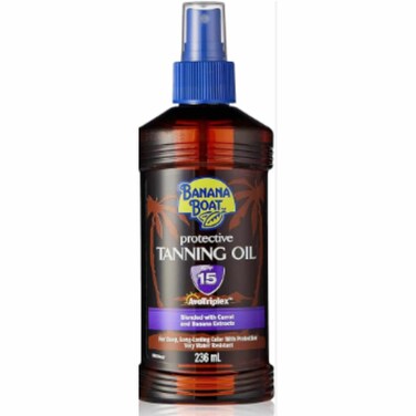Banana Boat Protective Tanning Oil SPF15 Clear 236ml