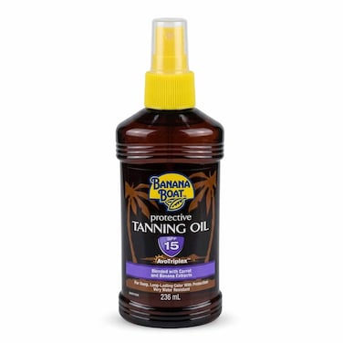 Banana Boat Protective Tanning Oil SPF15 Clear 236ml