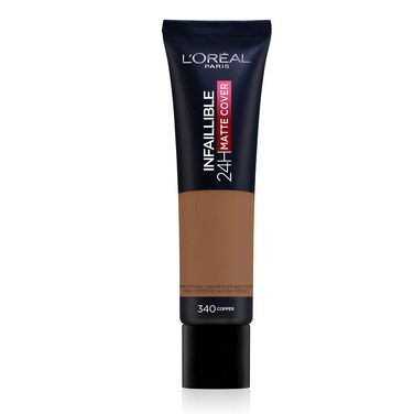 Loreal Infallible Matte Cover Foundation Nude Cuivre Shade 340