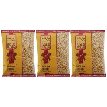 Gold Brand Chana Dal 3 Pieces 400 Gram