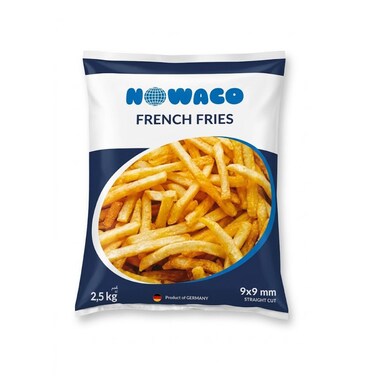 Nowaco French Fries Straight Cut 9mm 2.5 Kg