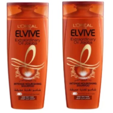 L Oreal Elvive Shampoo Dry Hair 2x400ml
