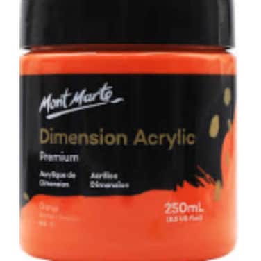 Mont Acrylic Orange 250 ml