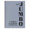 Mintra Double Wire Notebook Jumbo 4 Subjects 100 Sheets 1 Piece Multi Color