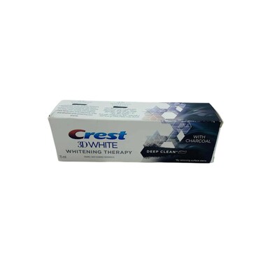 Crest 3D White Whitening Therapy Toothpaste with Charcoal 75 ml