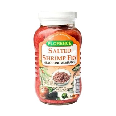 Florence Bagoong Salted Shrimp Fry 340gr