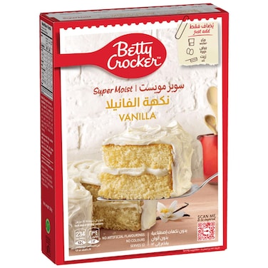 Betty Crocker Super Moist Vanilla Cake Mix 2x500g