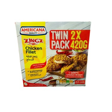 Americana Zing Chicken Hot 2 x 420 gr