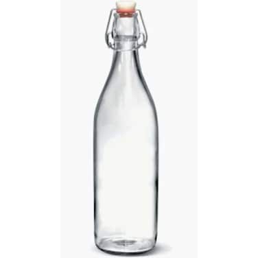 Kcraft Hmade Glass Water Bottle 1Ltr