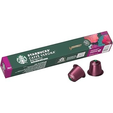 Nespresso Starbucks Caffe Verona Espresso Coffee Pods 10 Pieces