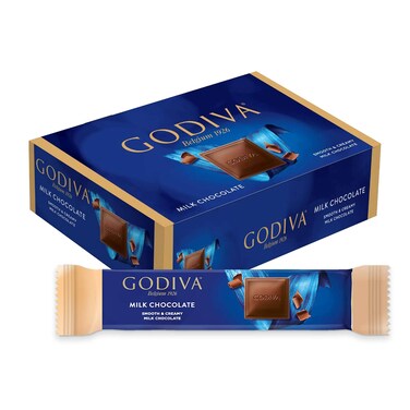 Godiva Pure Bar Milk Chocolte32Gx12 Pieces