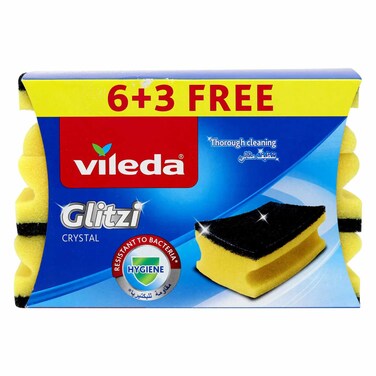 Vileda Glitzi Crystal 9 Pieces
