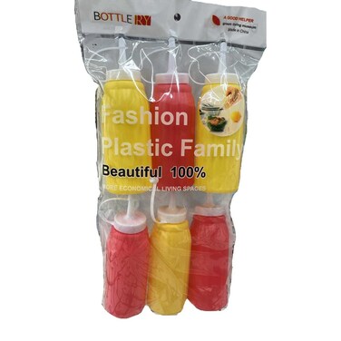 Elegant Sauce Bottle Set