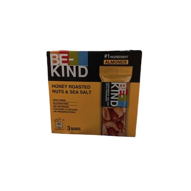 Be-Kind Honey Roasted Nut Bar 3x30gr
