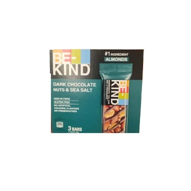Be-Kind Nuts And Sea Salt Dark Chocolate Bar 30g x3