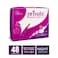 Private Natural Cotton Feel Maxi Pocket 48 Feminine Pads Night with Wings Super 3D Fit Core