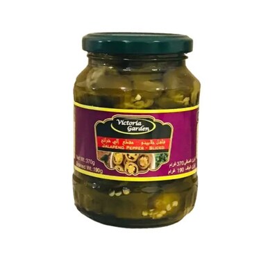Victoria Garden Sliced Green Jalapenos Pickle 580g