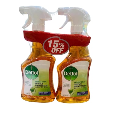 Dettol Surface Disinfectant Spray, 500ml x 2