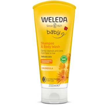 Weleda Baby Shampoo and Body Wash Calendula 200ml