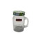 Green Apple Mug with Straw 490 ml