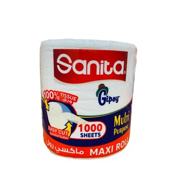 Sanita Gipsy Roll 1000 Sheets easy cut