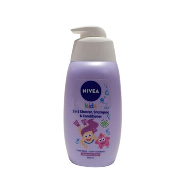 Nivea Baby 2in1 Shower Shampoo Sprk Berry 500ml