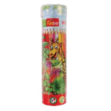 Coloring Pencil Cylinder Set 24 Color