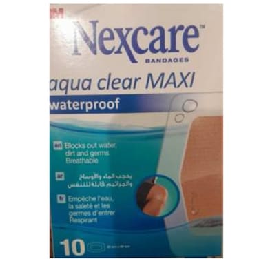 3M Nexcare Knee and Elbow Waterproof Bandage 10 pieces