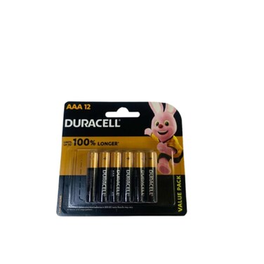 Duracel Basic Battery AAA 12 Pieces