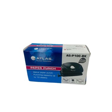 Atlas Paper Punch Sheets Black 10