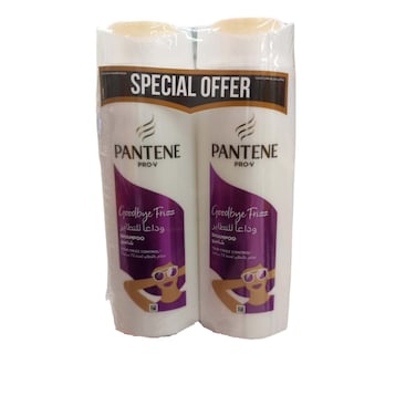 Pantene Good Bye Summer Frizz Shampoo 2x400ml