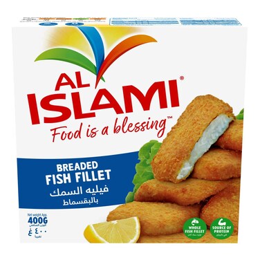 Al Islami Breaded Fish Fillet 400gr