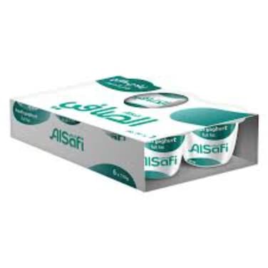 Alsafi Full Fat Fresh Yoghurt 6x170gr