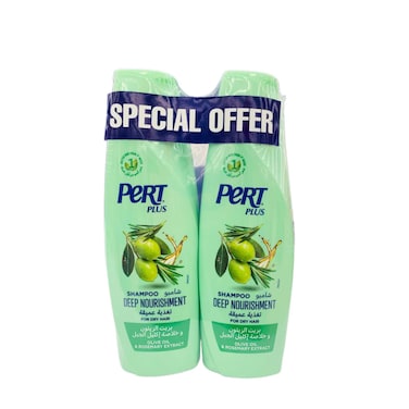 Pert Shampoo with Olive Oil 2x400Ml