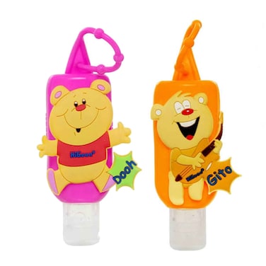 HiGeen Hand Sanitizer Kids With Holder 50 Ml 2 Pieces